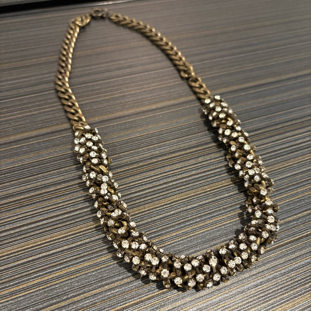 Madewell Crystal Rope Necklace